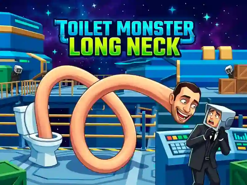 Cluiche Toilet Monster Long Neck ar líne