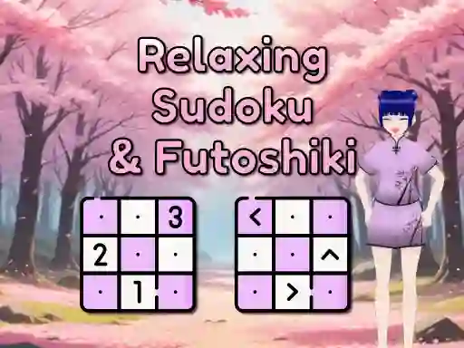 Cluiche Relaxing Sudoku & Futushiki ar líne