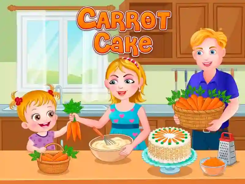 Cluiche Carrot Cake ar líne
