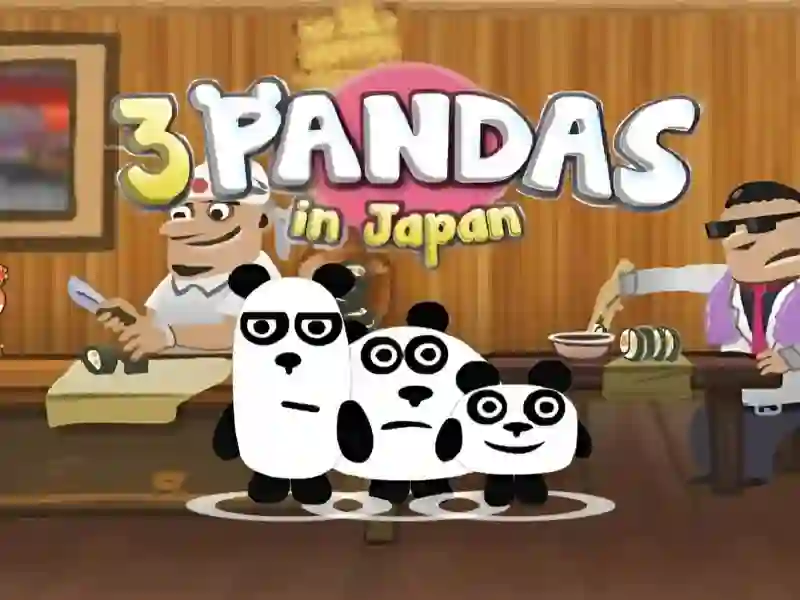Cluiche 3 Pandas In Japan HTML5 ar líne