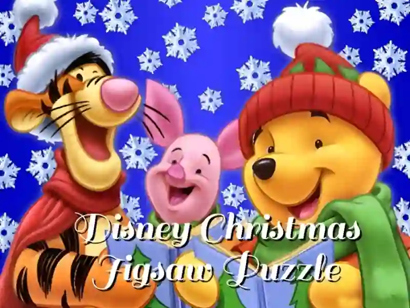 Cluiche Disney Christmas Jigsaw Puzzle ar líne