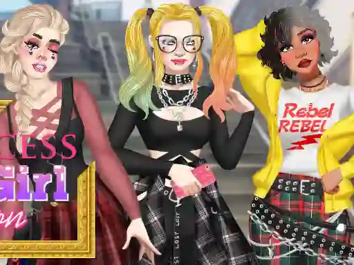 Cluiche Princess E-Girl Fashion ar líne