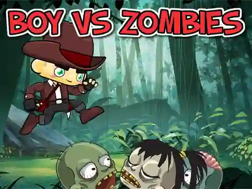 Cluiche Boy vs Zombies ar líne