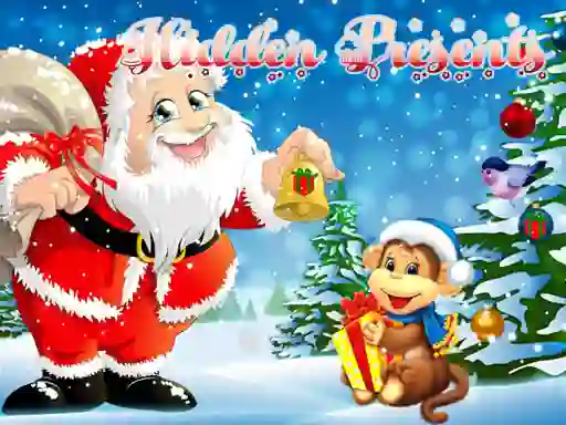 Cluiche Santa Hidden Presents ar líne
