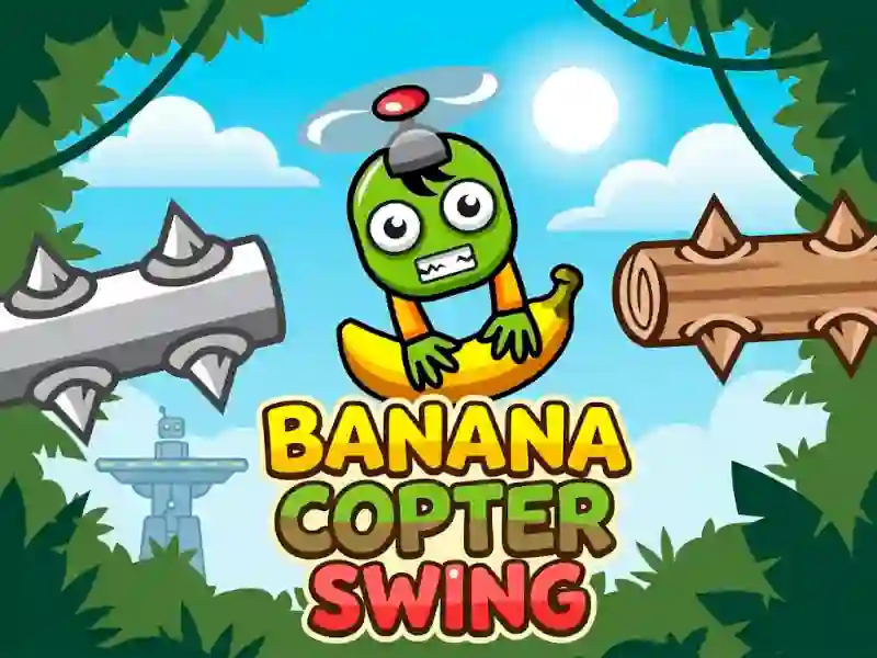 Cluiche Banana Copter Swing ar líne
