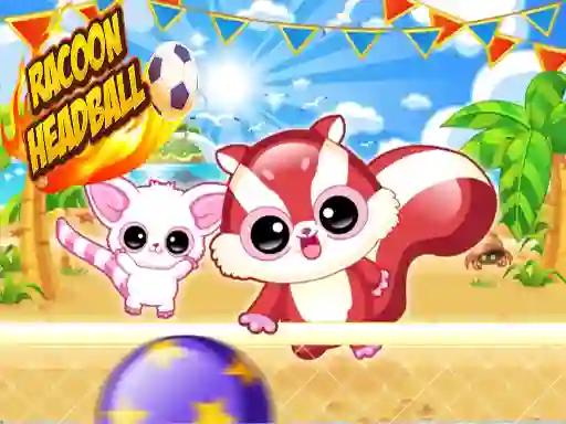 Cluiche Racoon Headball ar líne