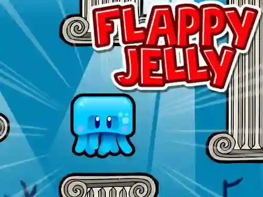 Cluiche Flappy Jelly ar líne