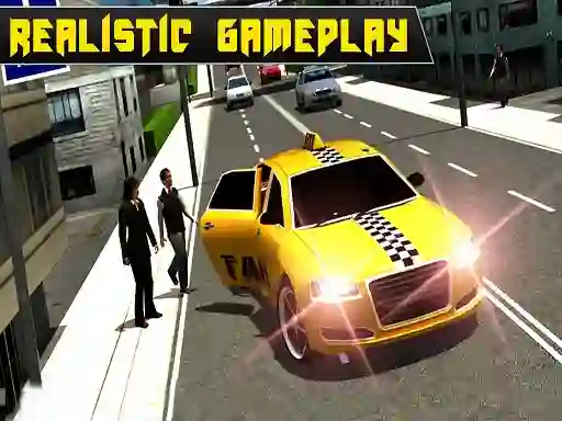 Cluiche Crazy Taxi Car Simulation ar líne