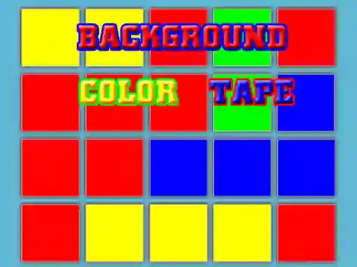 Cluiche Background Color Tape ar líne