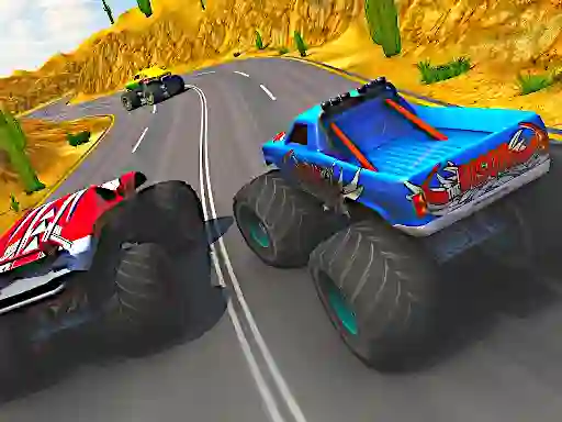 Cluiche Monster Truck Extreme Racing ar líne