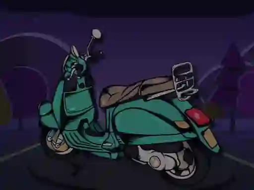 Cluiche Classic Scooter Memory ar líne