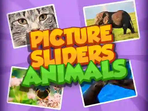Cluiche Picture Slider Animals ar líne
