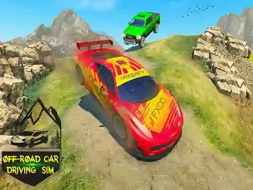 Cluiche Water Slide Car Stunts Racer ar líne