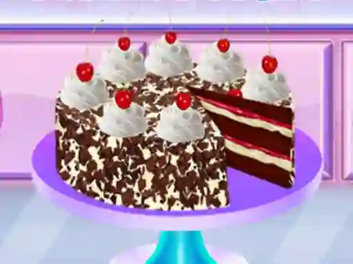Cluiche Real Black Forest Cake Cooking ar líne