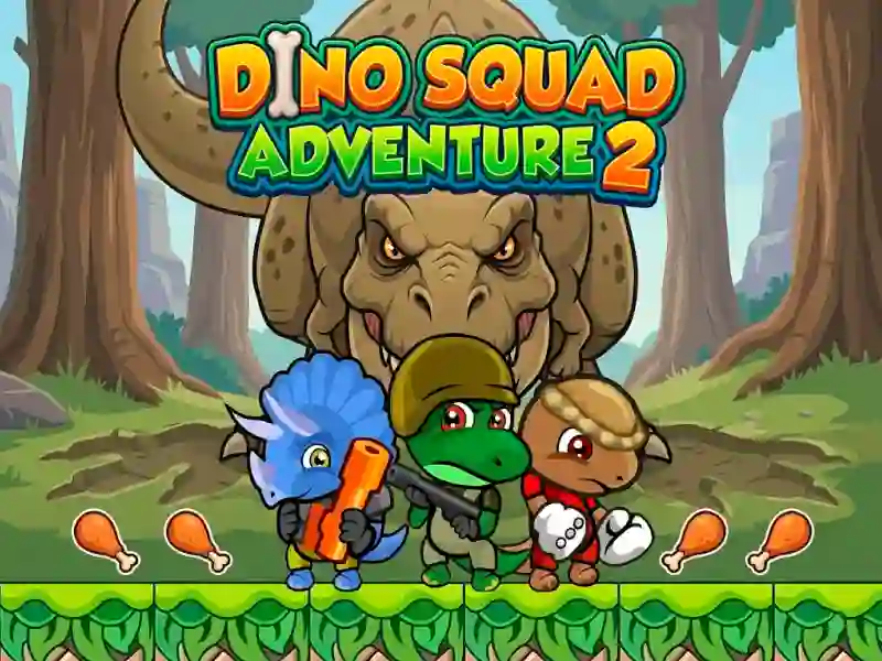 Cluiche Dino Squad Adventure 2 ar líne