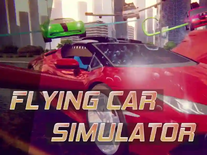 Cluiche Flying Car Extreme Simulator ar líne