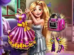 Cluiche Find Rapunzel's Ball Outfit ar líne