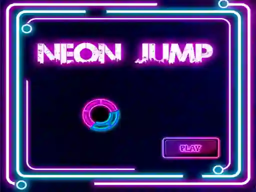 Cluiche Neon Jump ar líne