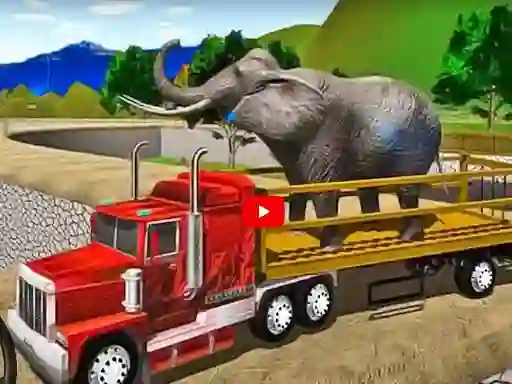Cluiche Animal Simulator Truck Transport 2020 ar líne