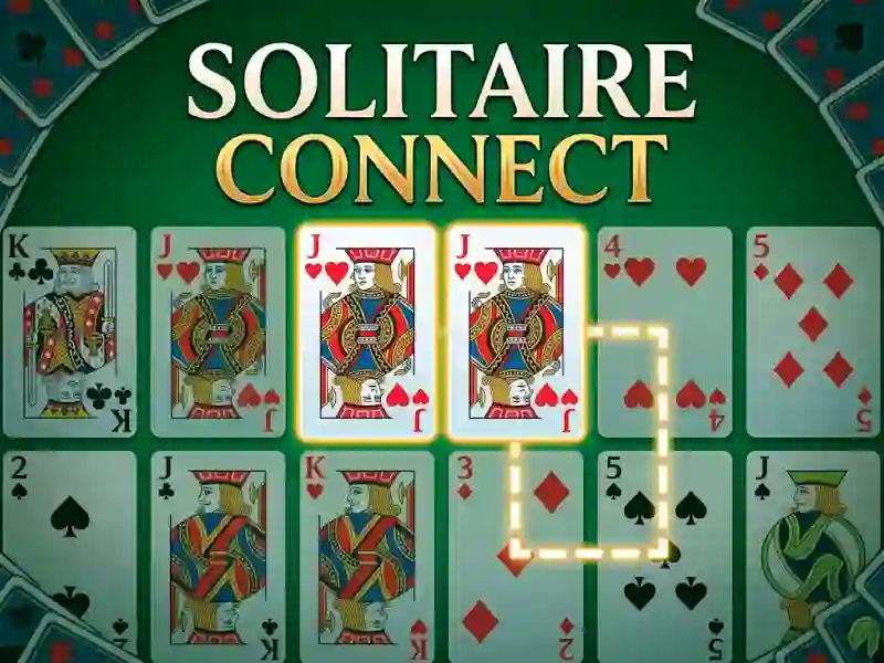Cluiche Solitaire Connect ar líne