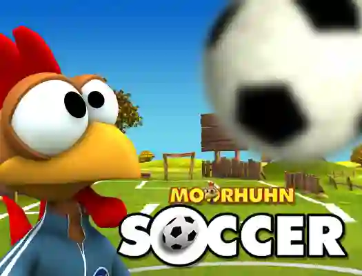Cluiche Moorhuhn Soccer ar líne