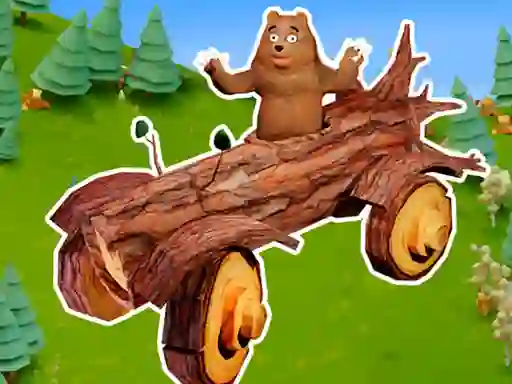 Cluiche Bear vs Humans ar líne