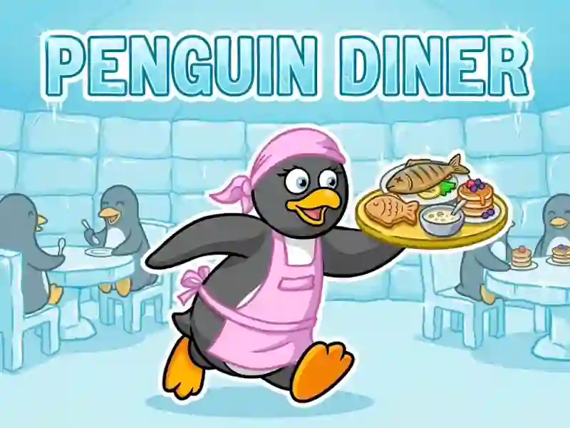 Cluiche Penguin Diner ar líne