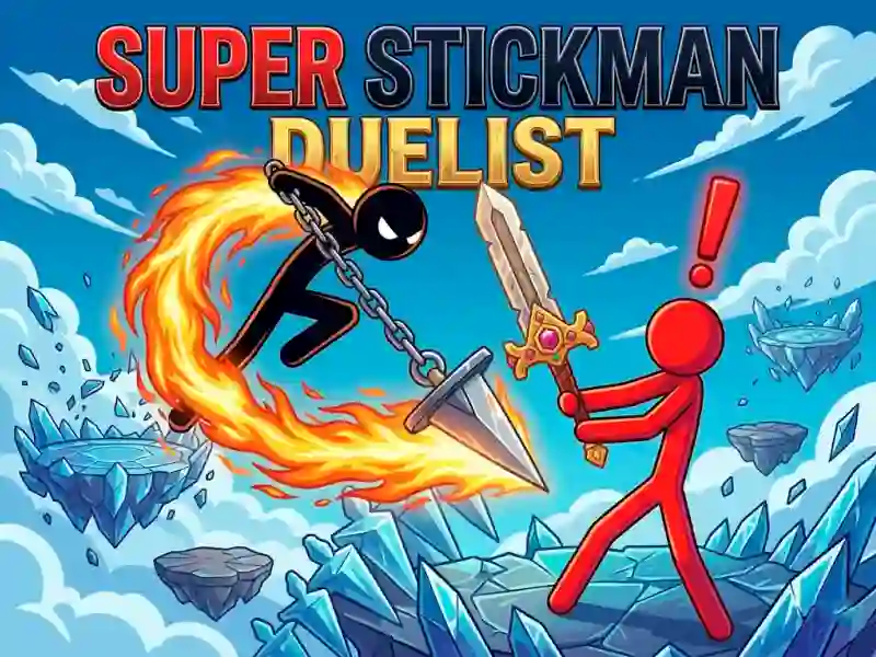 Cluiche Super Stickman Duelist ar líne