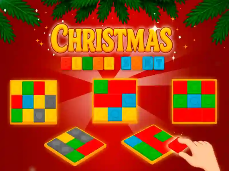Cluiche Christmas Blocks Sort ar líne