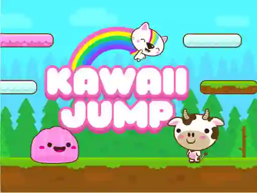 Cluiche Kawaii Jump ar líne