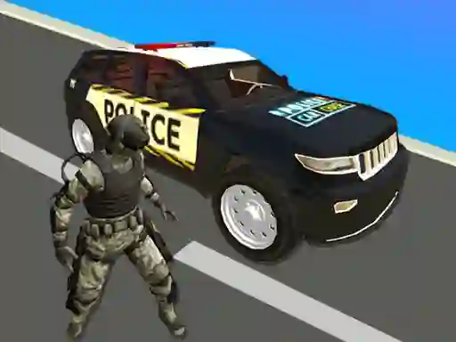 Cluiche Police Car Chase ar líne