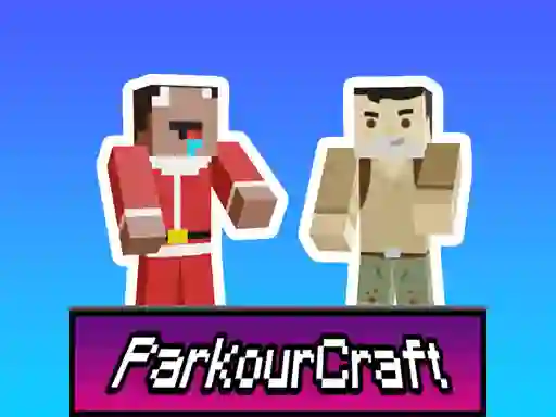 Cluiche Parkour Craft Noob Steve ar líne