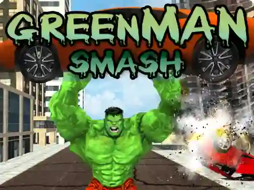 Cluiche Green Man Smash ar líne