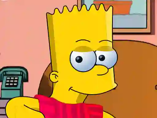 Cluiche Bart Simpson Dress Up ar líne