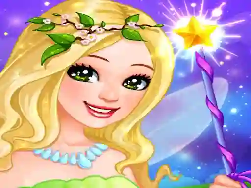 Cluiche Little Fairy Dress Up Game ar líne