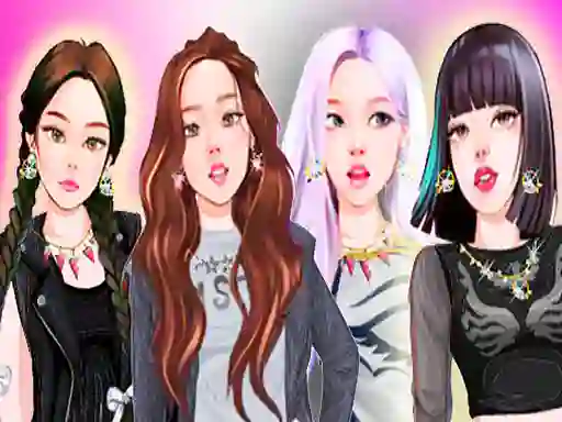 Cluiche BlackPink Dress Up ar líne