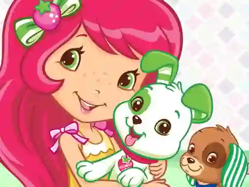 Cluiche Strawberry Shortcake Puppy Care ar líne
