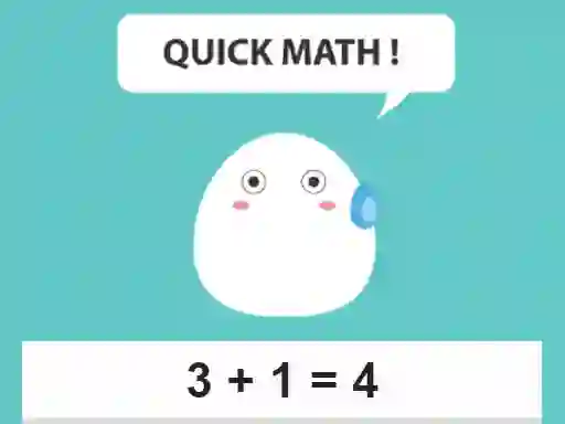 Cluiche Quick Math ar líne