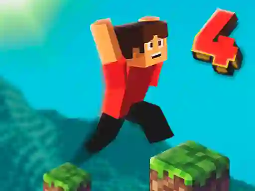 Cluiche Parkour Block 4 ar líne