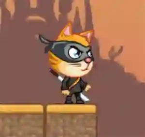 Cluiche Ninja Cat Exploit ar líne