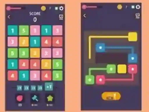 Cluiche 3 in 1 Puzzle ar líne