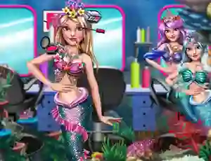 Cluiche Mermaid Princess Beauty Salon ar líne