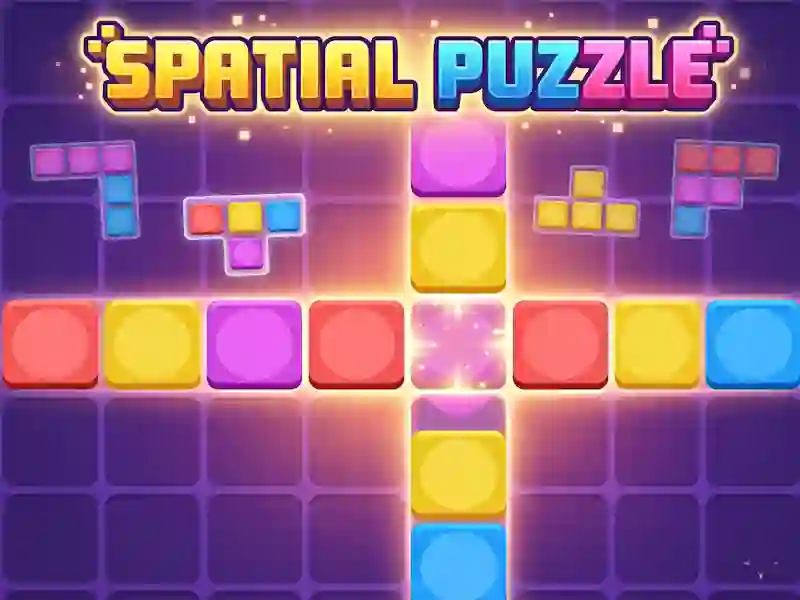 Cluiche Spatial puzzle ar líne