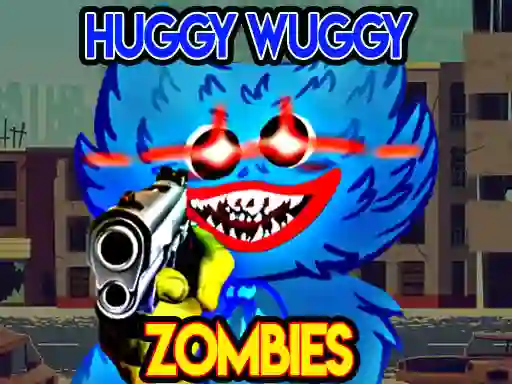 Cluiche Huggy Wuggy vs Zombies ar líne
