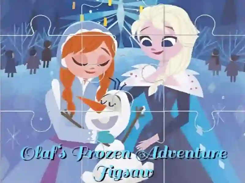 Cluiche Olaf‘s Frozen Adventure Jigsaw ar líne