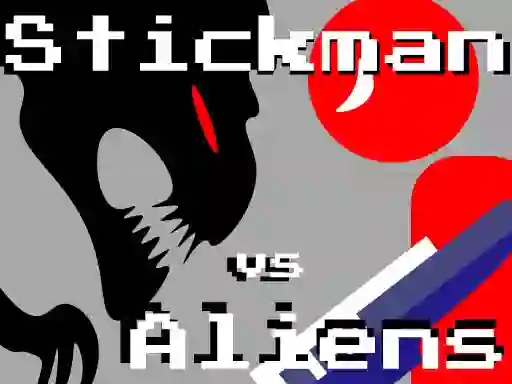 Cluiche Stickman vs Aliens ar líne