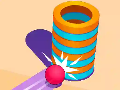 Cluiche Hit Ball 3d ar líne