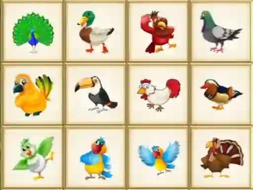 Cluiche Birds Board Puzzles ar líne