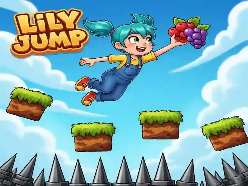 Cluiche Lily Jump ar líne