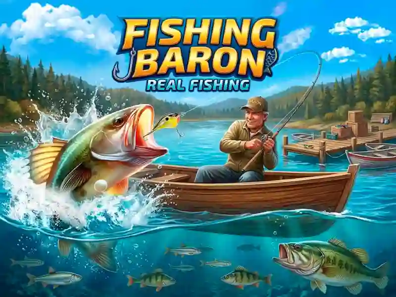 Cluiche Fishing Baron Real Fishing ar líne